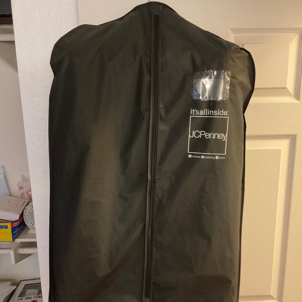 Stafford Blue Sport Coat 38L Mens